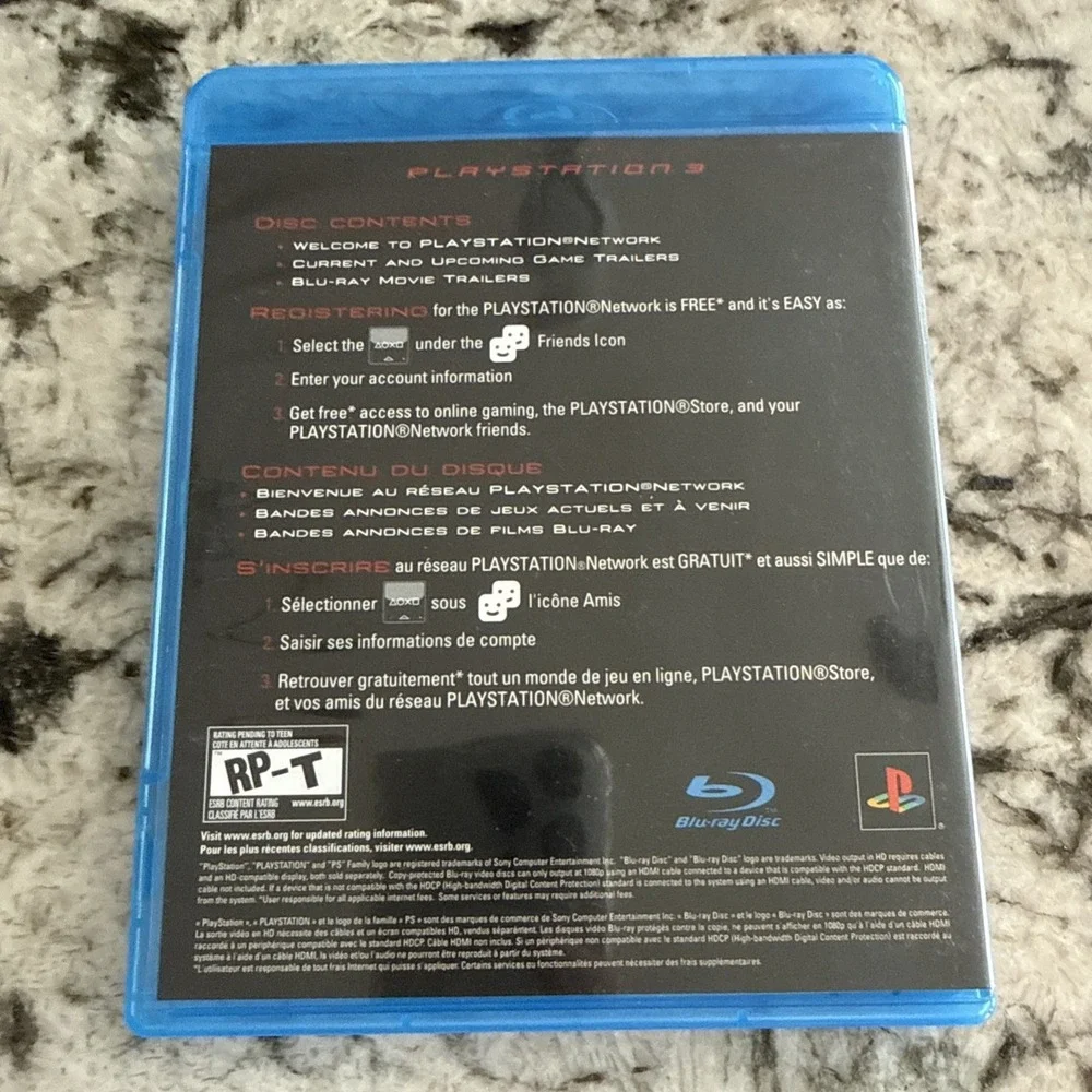 Welcome to PlayStation 3 and PlayStation Network - Sony PlayStation 3 PS3